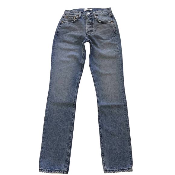 GRLFRND The Karolina distressed high rise skinny jeans in Care Package Sz 23 NEW - Picture 1 of 8